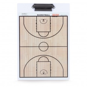 Ταμπλό Προπονητή Basket Διπλής Όψης Μαγνητικό 25,0x37,0 cm