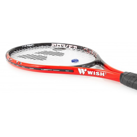 Ρακέτα Tennis WISH Alumtec 2515 Κόκκινο/Μαύρο 