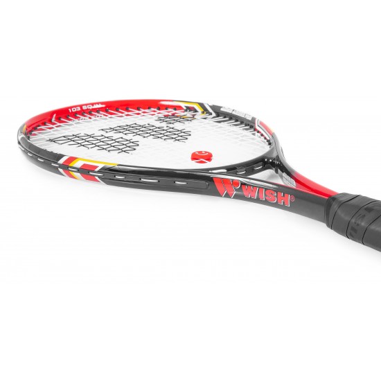 Ρακέτα Tennis WISH Alumtec 2510 Κόκκινη 