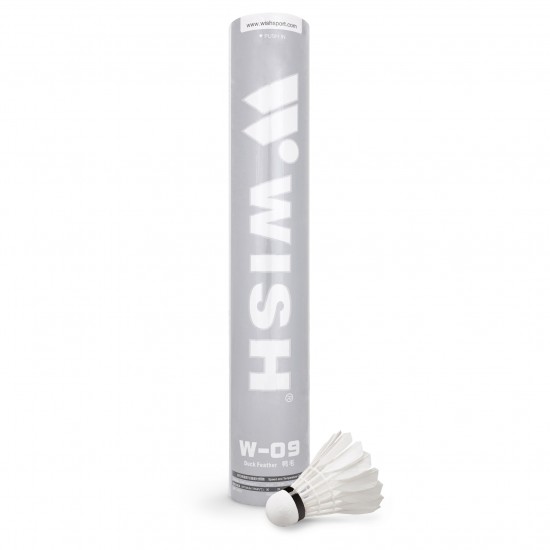 Μπαλάκια Badminton Feather Shuttlecock W-09 12 τμχ. Μπαλάκια Badminton Feather Shuttlecock W-09 12 τμχ.
