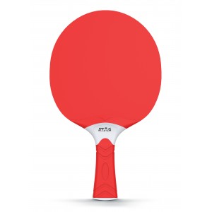 Ρακέτα Ping Pong Εξωτερικού Χώρου STAG Halo Κόκκινη Ρακέτα Ping Pong Εξωτερικού Χώρου STAG Halo Κόκκινη