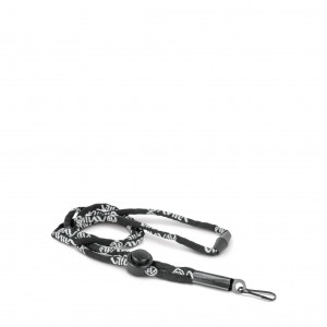 Κορδόνι Ασφαλείας Σφυρίχτρας Whistle Lanyard - Μαύρο