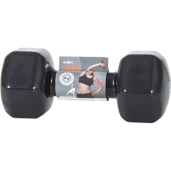 AMILA Vinyl Dumbbell 10Kg 