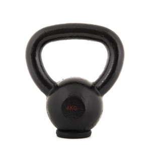 AMILA Kettlebell Cast Iron Rubber Base 4Kg