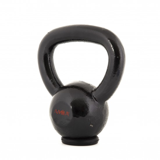 AMILA Kettlebell Cast Iron Rubber Base 4Kg 