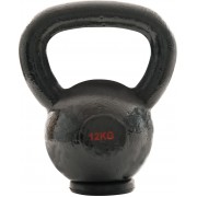 AMILA Kettlebell Cast Iron Rubber Base 12Kg 