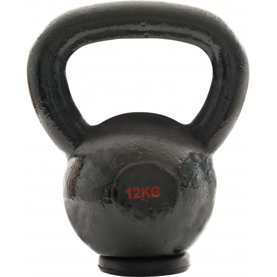 AMILA Kettlebell Cast Iron Rubber Base 12Kg 