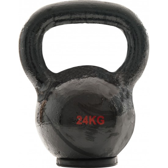 AMILA Kettlebell Cast Iron Rubber Base 24Kg 