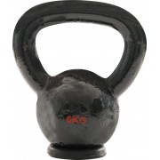 AMILA Kettlebell Cast Iron Rubber Base 6Kg 