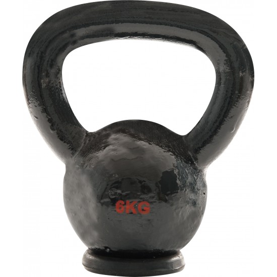 AMILA Kettlebell Cast Iron Rubber Base 6Kg 