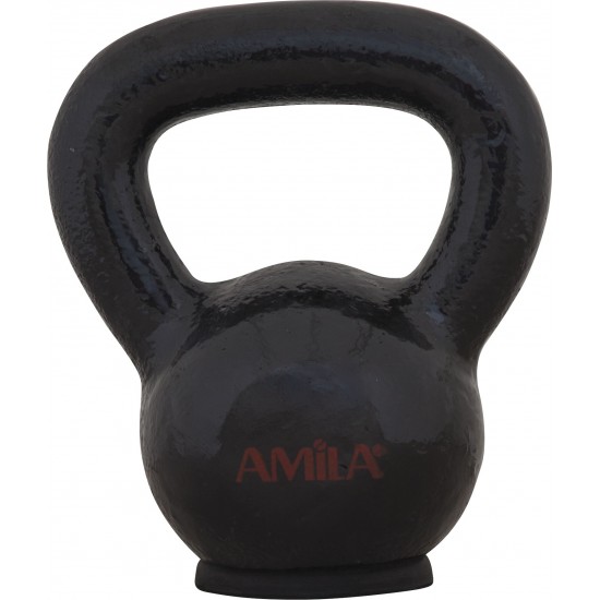 AMILA Kettlebell Cast Iron Rubber Base 6Kg 