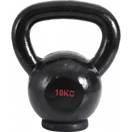 AMILA Kettlebell Cast Iron Rubber Base 10Kg 