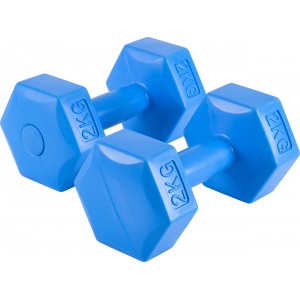 Αλτήρας Εξάγωνος Plastic Series 2,00Kg (Ζευγάρι) Αλτήρας Εξάγωνος Plastic Series 2,00Kg (Ζευγάρι)