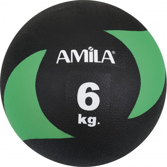 Μπάλα AMILA Medicine Ball Original Rubber 6kg 