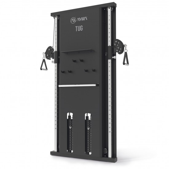 Επιτοίχια Διπλή Τροχαλία Dap Machine Tug 