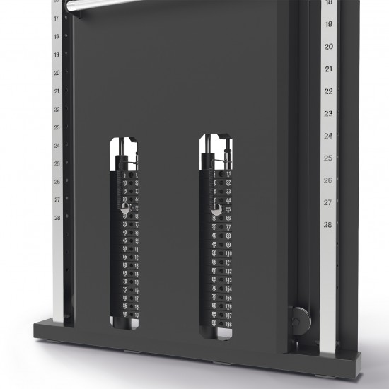 Επιτοίχια Διπλή Τροχαλία Dap Machine Tug 