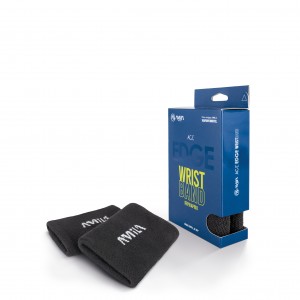 Περικάρπιο Wrist Band Ace Edge - Μαύρο