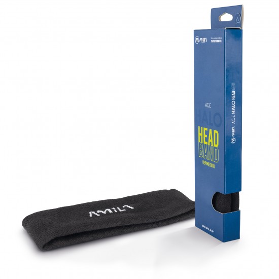 Περιμετώπιο Ace Halo Head Band – Μαύρο Περιμετώπιο Ace Halo Head Band – Μαύρο