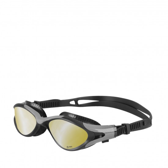 Γυαλιά Κολύμβησης AMILA TP-401AFM Μαύρα/Γκρι Καθρέφτης UV 