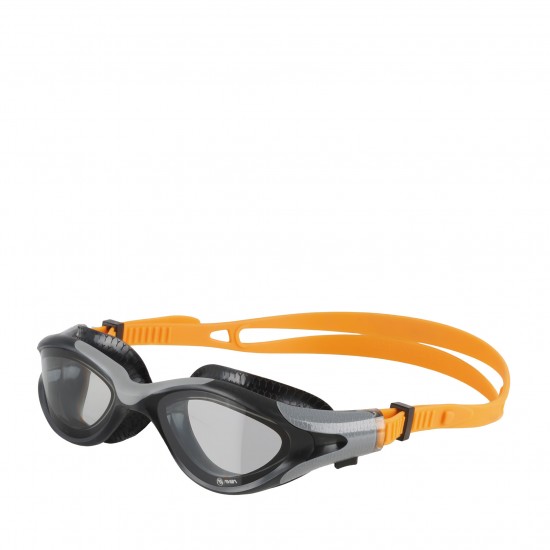 Γυαλιά Κολύμβησης AMILA TP-401AFM Μαύρα/Πορτοκαλί Φιμέ UV 