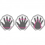 Πτερύγια κολύμβησης χεριών AMILA Small 