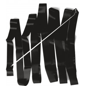 Κορδέλα Ρυθμικής Γυμναστικής 6m, Μαύρη Κορδέλα Ρυθμικής Γυμναστικής 6m, Μαύρη