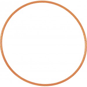 Χούλα-Χουπ Δίχρωμο 70cm - Φ18mm - 260gr