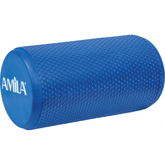 AMILA Foam Roller Pro Φ15x30cm Μπλε 