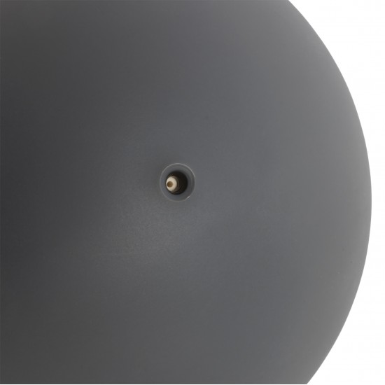Μπάλα Power Pilates 24 cm 300 gr Dark Grey 