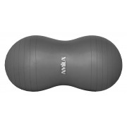 Μπάλα Γυμναστικής AMILA GYMBALL Peanut 50cm Μαύρη 