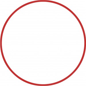 Χούλα-Χουπ 60cm - Φ18mm - 155gr, Κόκκινο Χούλα-Χουπ 60cm - Φ18mm - 155gr, Κόκκινο