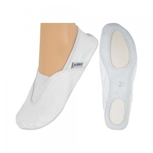 Παπούτσια Ενόργανης Γυμναστικής Δερμάτινα Λευκά, Νο31 Παπούτσια Ενόργανης Γυμναστικής Δερμάτινα Λευκά, Νο31