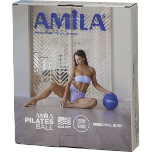 Μπάλα Γυμναστικής AMILA Pilates Ball 19 cm Μπλε Μπάλα Γυμναστικής AMILA Pilates Ball 19 cm Μπλε