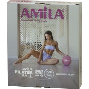 Μπάλα Γυμναστικής AMILA Pilates Ball 25cm Κόκκινη 