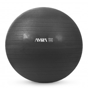 Μπάλα Γυμναστικής AMILA GYMBALL 65cm Μαύρη Bulk Μπάλα Γυμναστικής AMILA GYMBALL 65cm Μαύρη Bulk