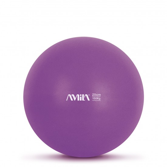 Μπάλα Γυμναστικής AMILA Pilates Ball 25cm Μωβ Bulk 