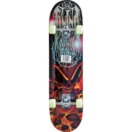 Τροχοσανίδα Skateboard AMILA Skatebird Skull 