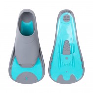 Βατραχοπέδιλα Κοντά Salvas F5 S Γκρι/Τιρκουάζ 27-30 Βατραχοπέδιλα Κοντά Salvas F5 S Γκρι/Τιρκουάζ 27-30