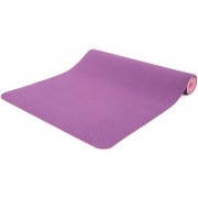 Στρώμα Yoga 4mm TPE Ροζ/Μωβ 