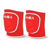 Επιγονατίδα Volley με Foam AMILA Κόκκινη Medium Επιγονατίδα Volley με Foam AMILA Κόκκινη Medium