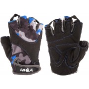 Γάντια Άρσης Βαρών AMILA Amara Lycra CamoBlue L 