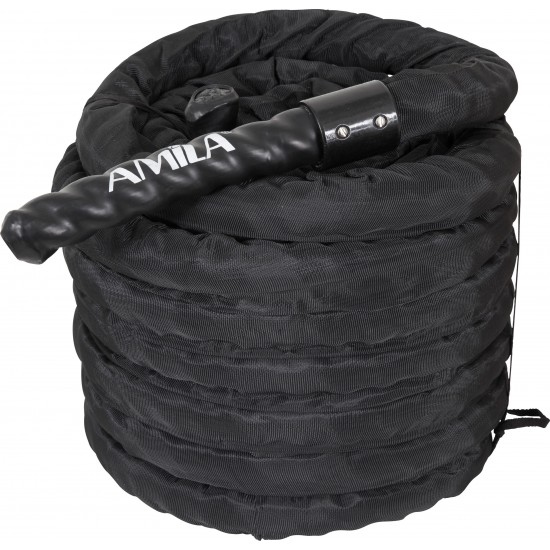 AMILA Battle Rope PVC Handles 15m 