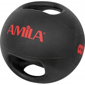 Amila Dual Handle Medicine Ball 8Kg Amila Dual Handle Medicine Ball 8Kg
