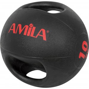 Amila Dual Handle Medicine Ball 10Kg Amila Dual Handle Medicine Ball 10Kg