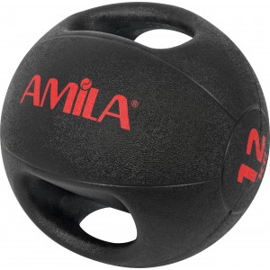 Amila Dual Handle Medicine Ball 12Kg Amila Dual Handle Medicine Ball 12Kg