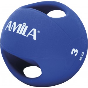 Amila Dual Handle Medicine Ball 3Kg Amila Dual Handle Medicine Ball 3Kg