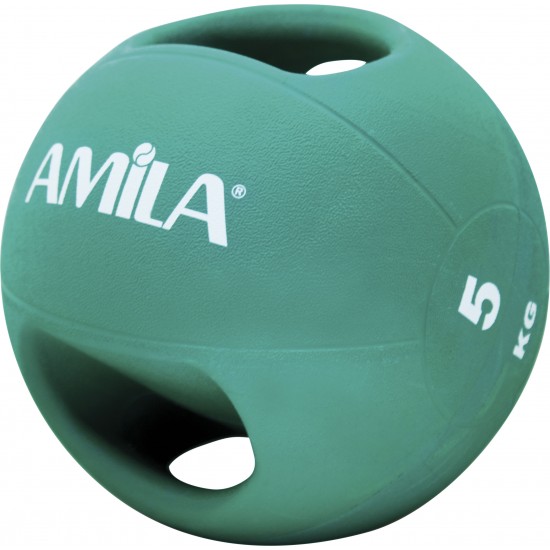 Amila Dual Handle Medicine Ball 5Kg 