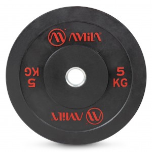 Δίσκος AMILA Black R Bumper Slim 50mm 5Kg Δίσκος AMILA Black R Bumper Slim 50mm 5Kg