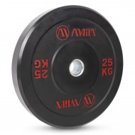 Δίσκος AMILA Black R Bumper Slim 50mm 25Kg Δίσκος AMILA Black R Bumper Slim 50mm 25Kg