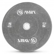 Δίσκος Color Bumper Plate Slim 50 mm 5 kg – Γκρι Δίσκος Color Bumper Plate Slim 50 mm 5 kg – Γκρι